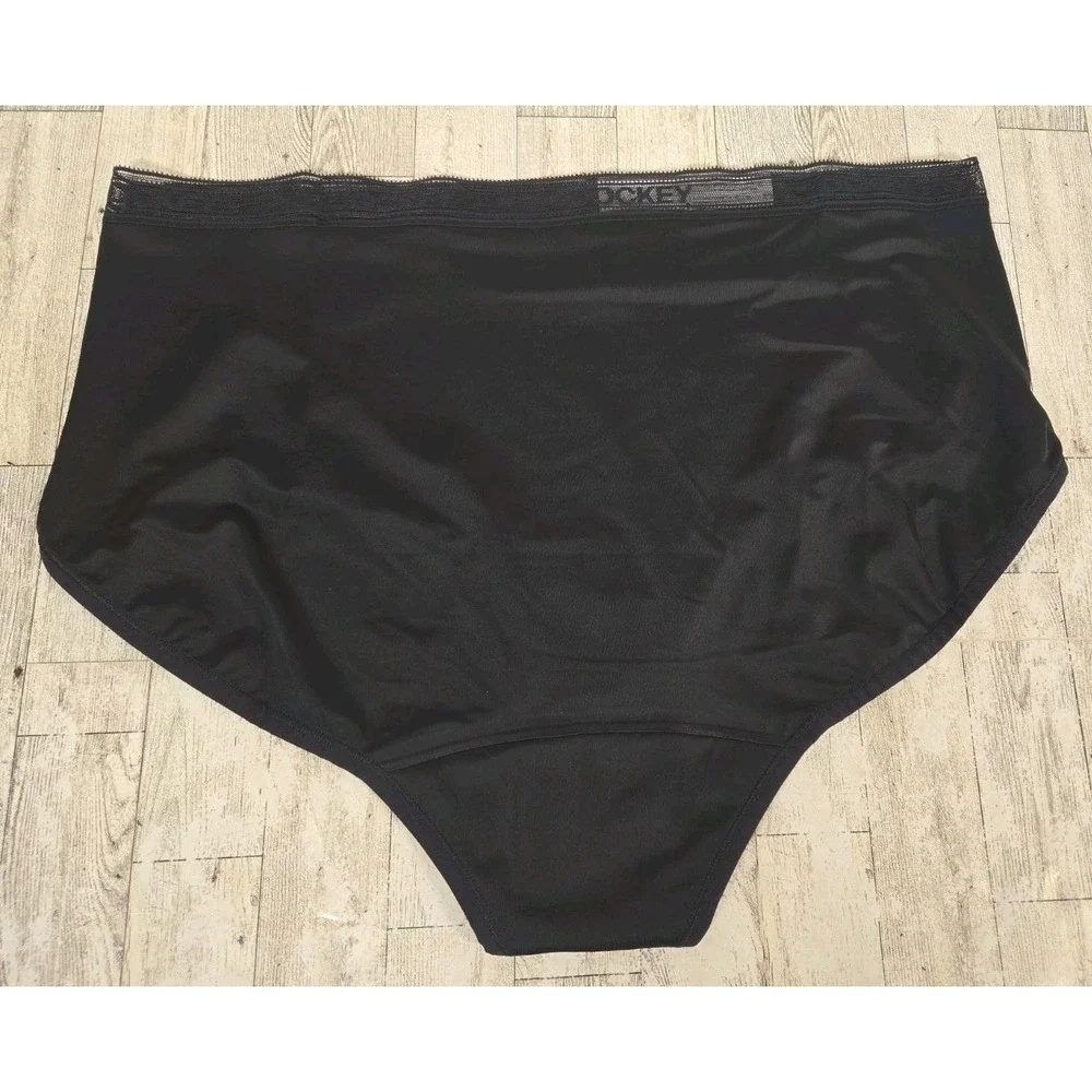Jockey Period Underwear 4XL Brief Mod Absorbency Stretch Black